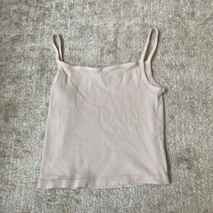Rose crop top brandy Melville women’s one size
